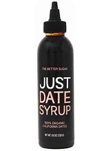 Just Date Syrup - Organic California Medjool Date Syrup, 8.8oz